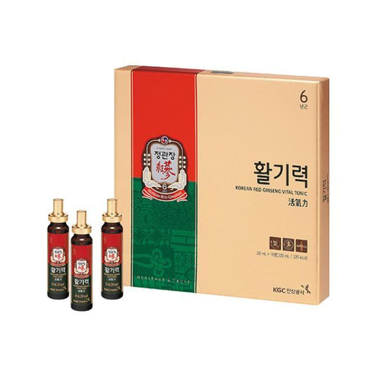 [KGC] Hwal Gi Ruk Korean Red Ginseng Vital Tonic for Wellness Recovery - 20ml x 16 Bottles