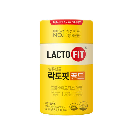 [LACTO-FIT ProBiotics Gold (1 Pack, 2,000mg x 50EA)